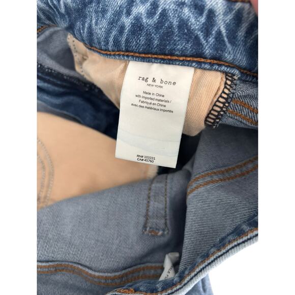 RAG & BONE CASEY HIGH-RISE ANKLE FLARE JEANS SIZE 30 - Picture 8 of 9